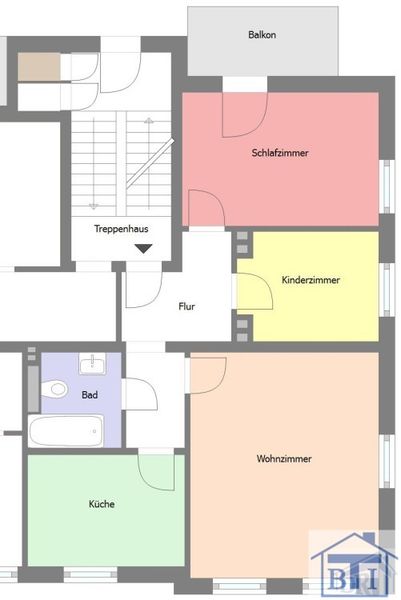 3-Raumwohnung in ruhiger Wohnlage mit Balkon - Zittau West